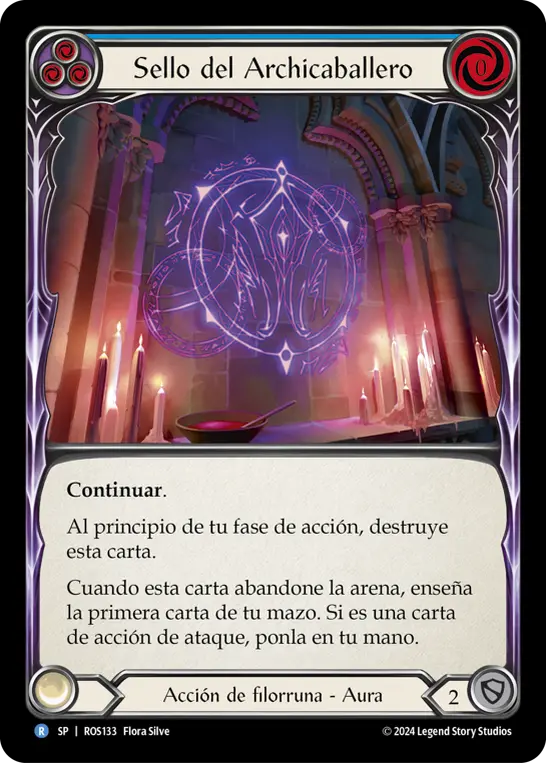 Card: Sigil of the Arknight (blu)