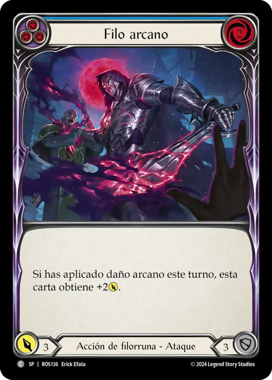 Card: Arcanic Spike (blu)