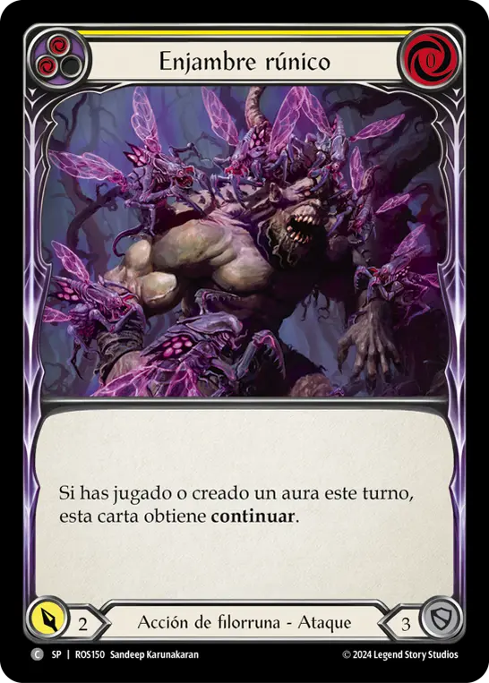 Card: Runerager Swarm (yel)