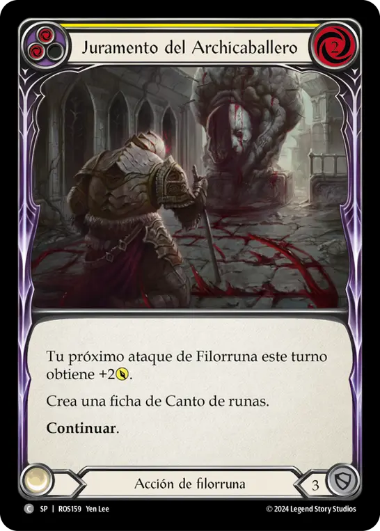 Card: Oath of the Arknight (yel)