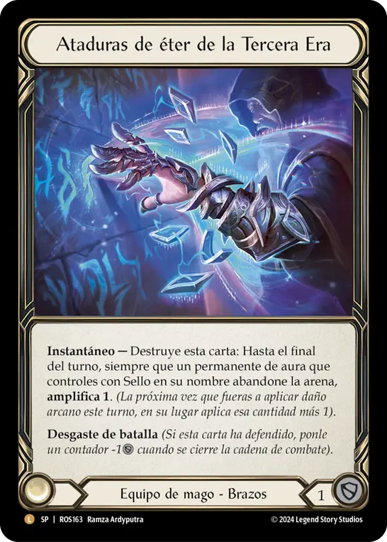 Card: Aether Bindings of the Third Age