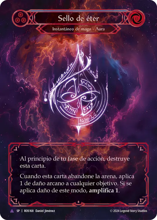 Card: Sigil of Aether (blu)