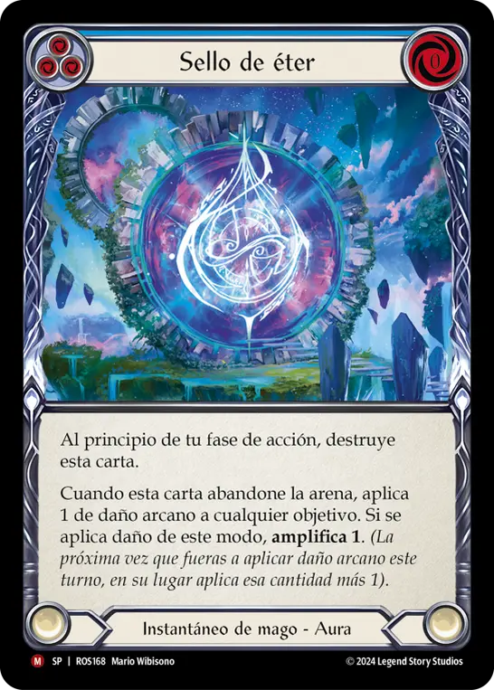 Card: Sigil of Aether (blu)