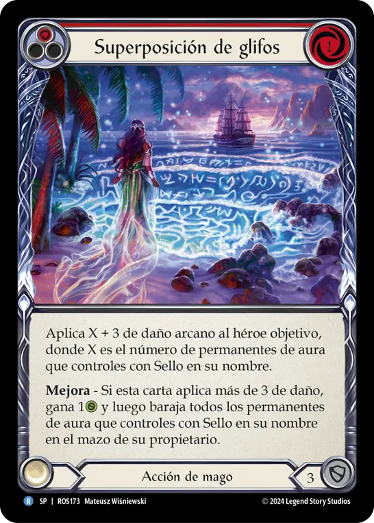 Card: Glyph Overlay (red)