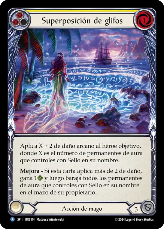 Card: Glyph Overlay (yel)