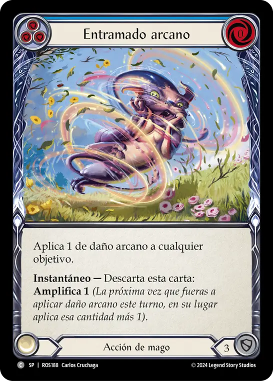 Card: Arcane Twining (blu)