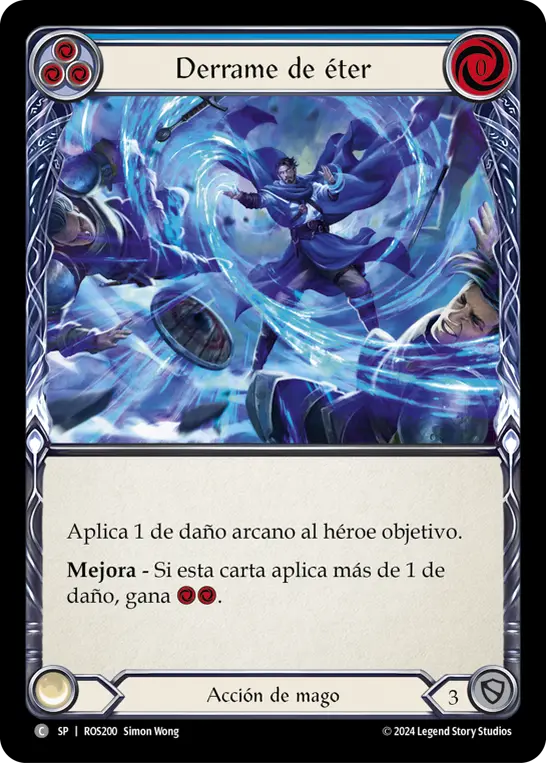Card: Overflow the Aetherwell (blu)