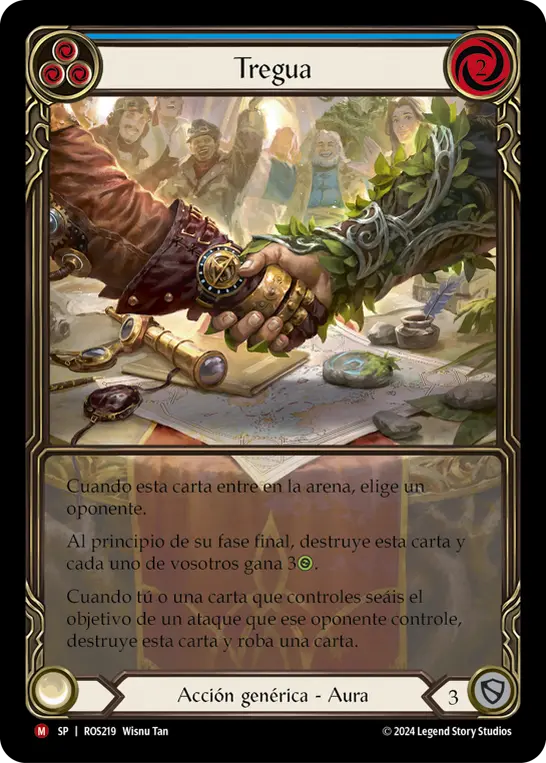 Card: Truce (blu)