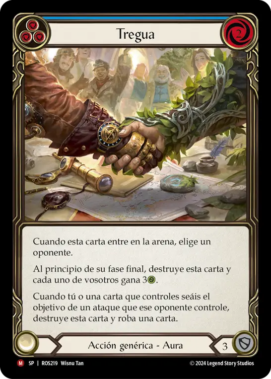 Card: Truce (blu)