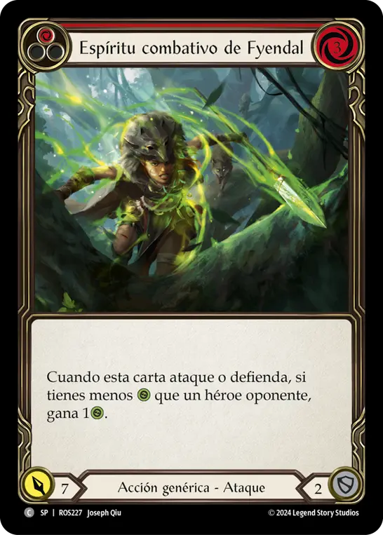 Card: Fyendal's Fighting Spirit (red)