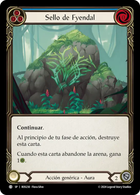 Card: Sigil of Fyendal (blu)