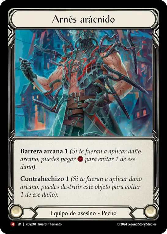 Card: Widow Back Abdomen