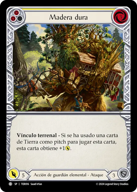 Card: Strong Wood (yel)