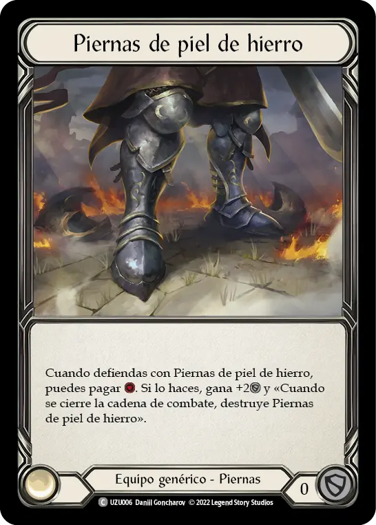 Card: Ironhide Legs