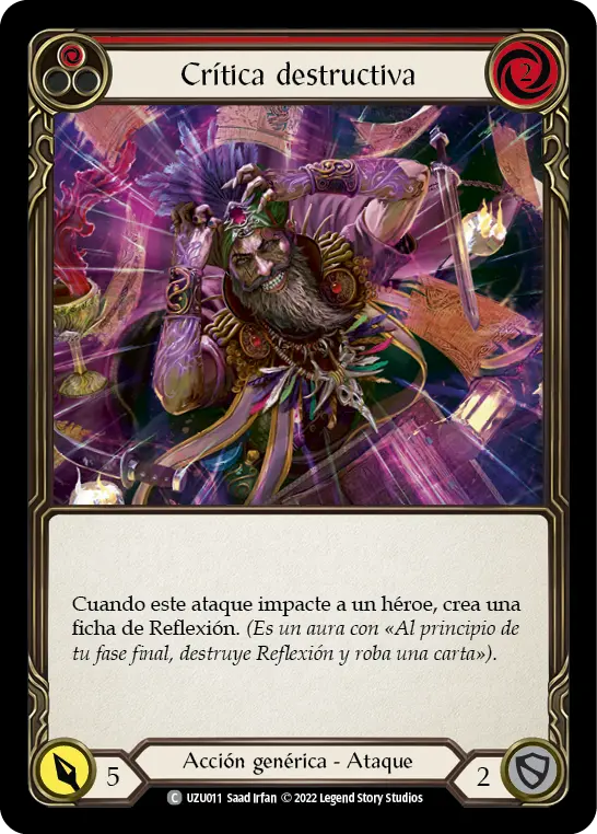Card: Destructive Deliberation (red)