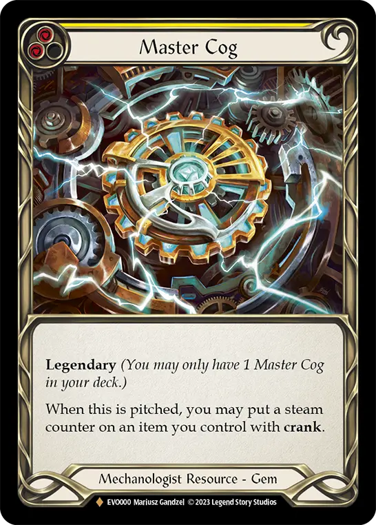Card: Master Cog (yel)