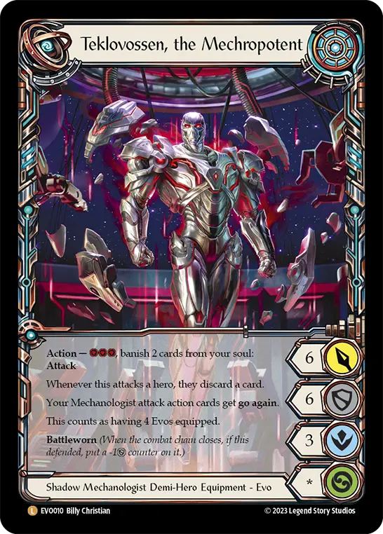 Card: Singularity (red)