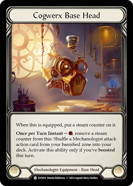 Card: Cogwerx Base Head