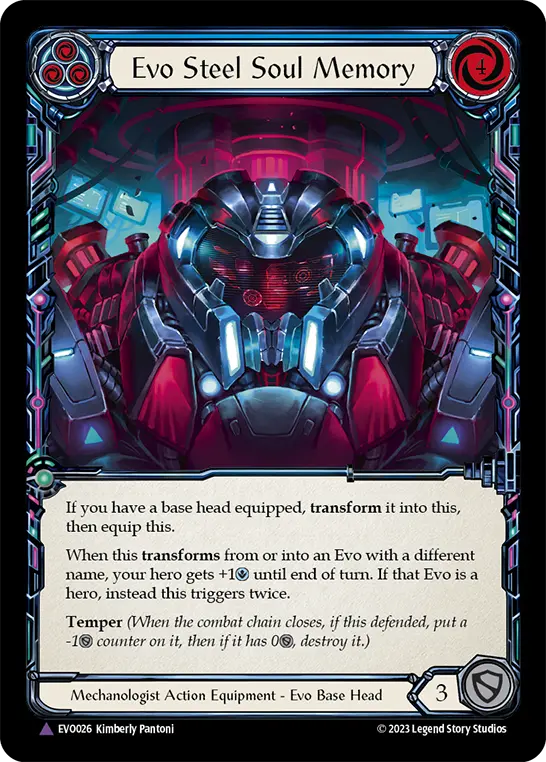 Card: Evo Steel Soul Memory (blu)