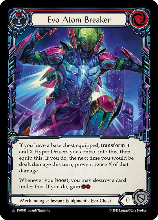 Card: Evo Atom Breaker (red)