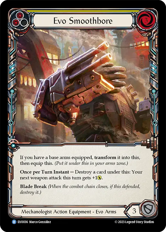 Card: Evo Smoothbore (yel)