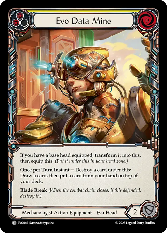 Card: Evo Data Mine (yel)