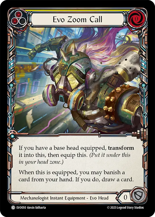Card: Evo Zoom Call (yel)