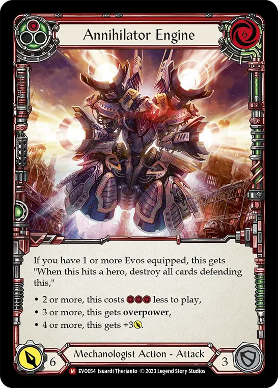Card: Annihilator Engine (red)
