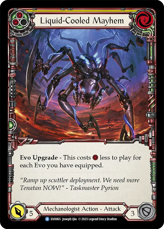 Card: Liquid-Cooled Mayhem (yel)
