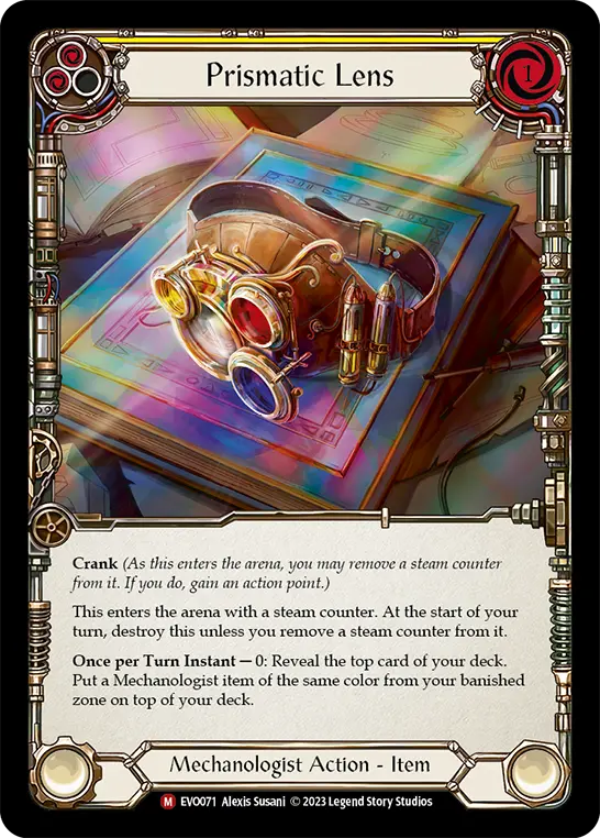 Card: Prismatic Lens (yel)