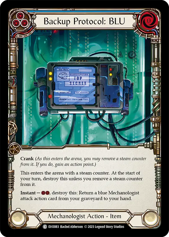 Card: Backup Protocol: BLU (blu)