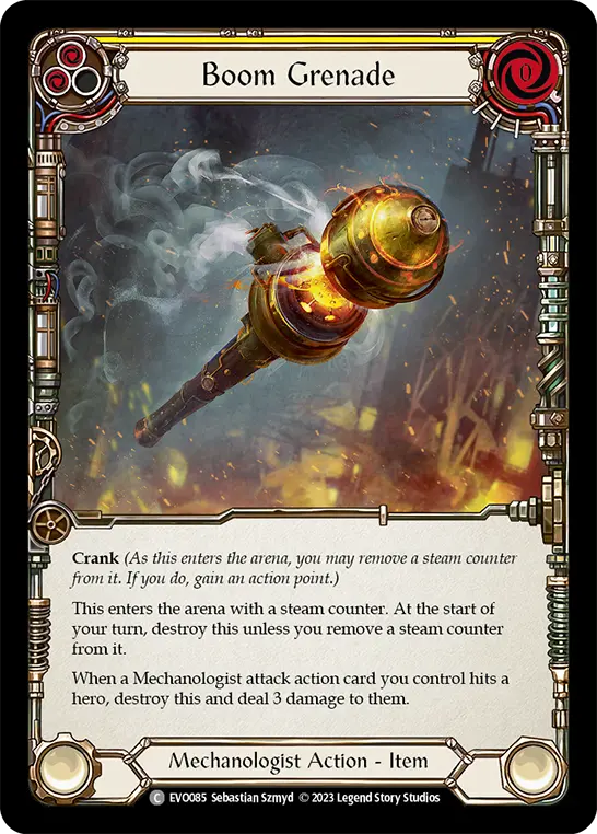 Card: Boom Grenade (yel)