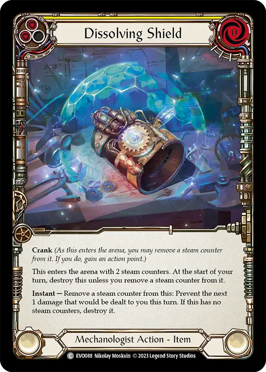 Card: Dissolving Shield (yel)