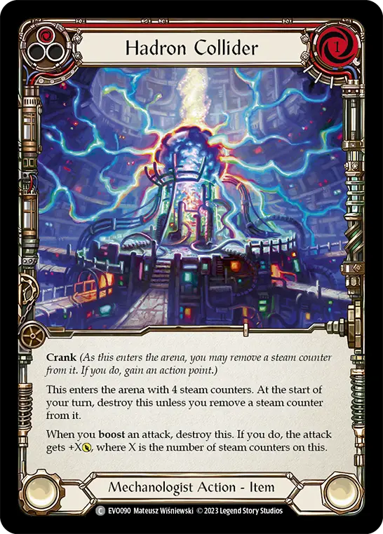 Card: Hadron Collider (red)