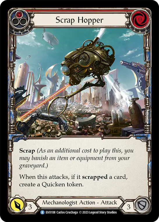 Card: Scrap Hopper (red)