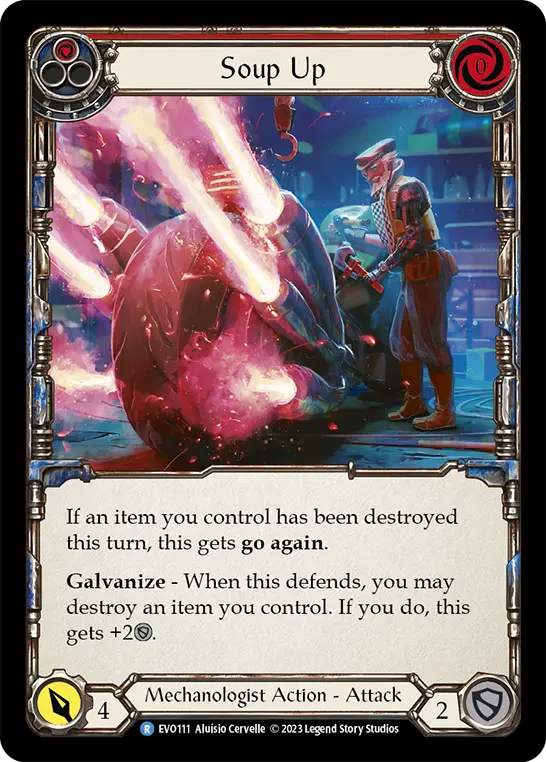 Card: Soup Up (red)