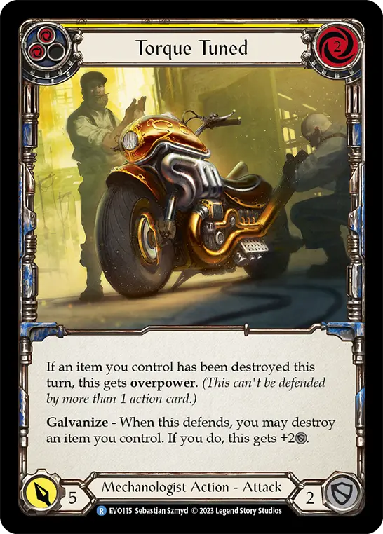Card: Torque Tuned (yel)