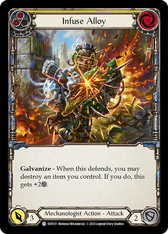 Card: Infuse Alloy (yel)