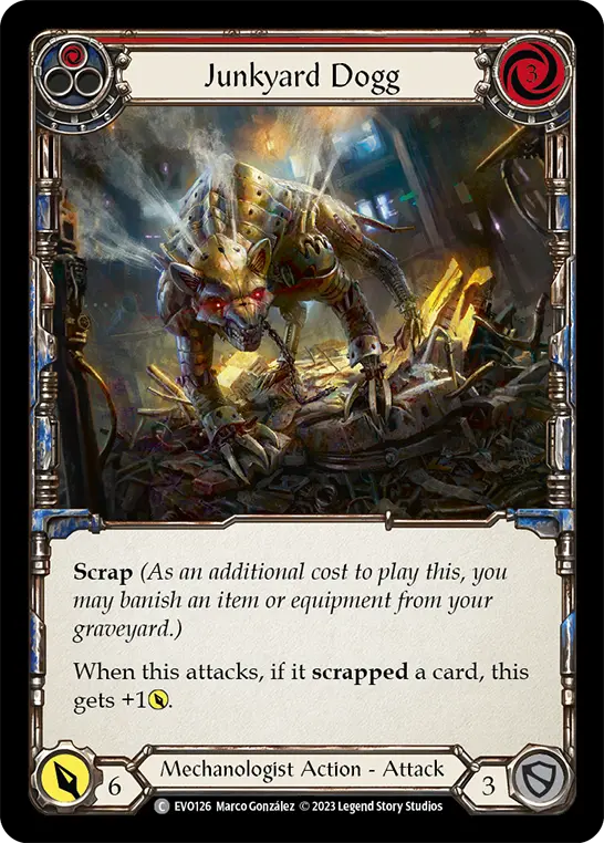 Card: Junkyard Dogg (red)
