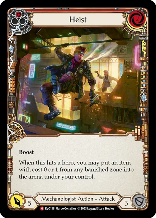 Card: Heist (red)