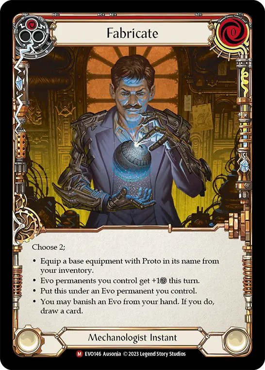 Card: Fabricate (red)