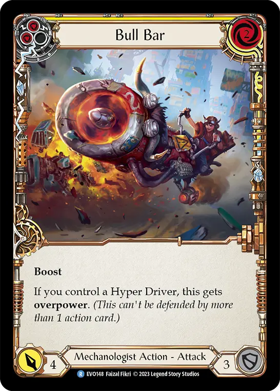 Card: Bull Bar (yel)