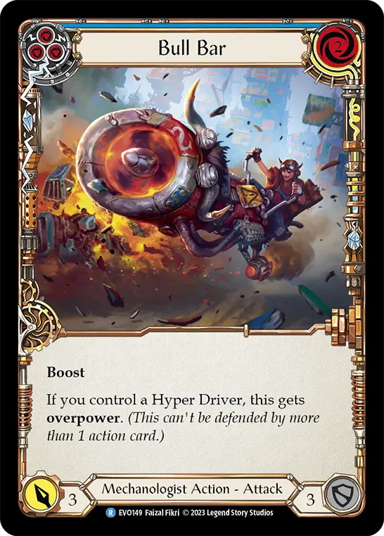 Card: Bull Bar (blu)
