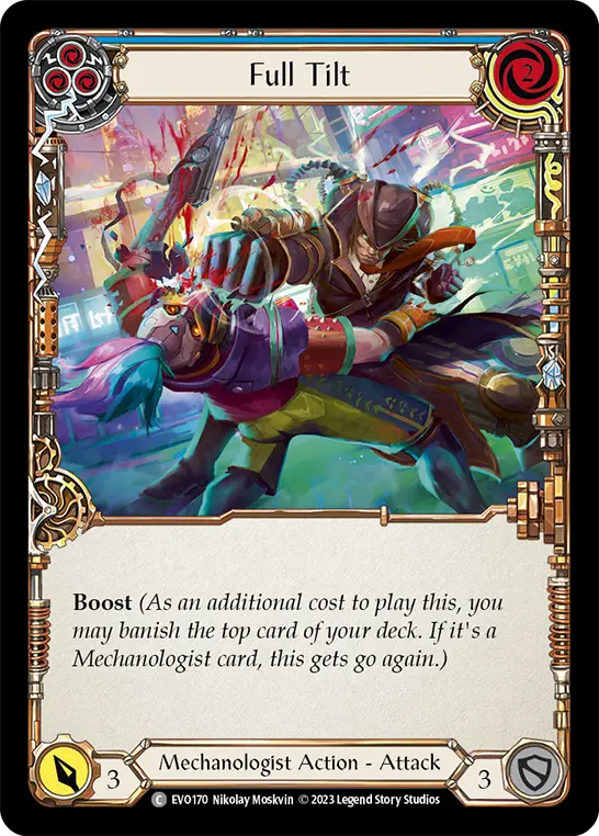 Card: Full Tilt (blu)