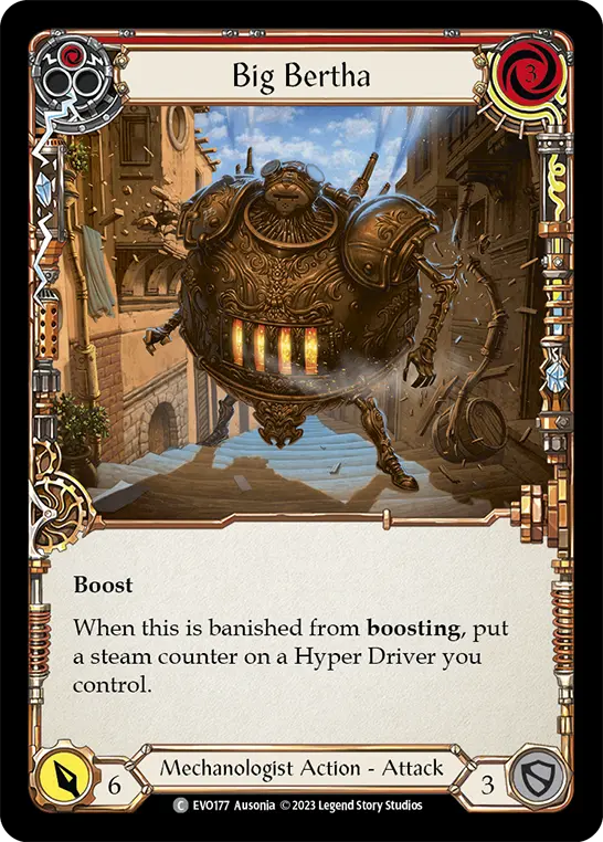 Card: Big Bertha (red)