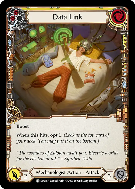 Card: Data Link (yel)