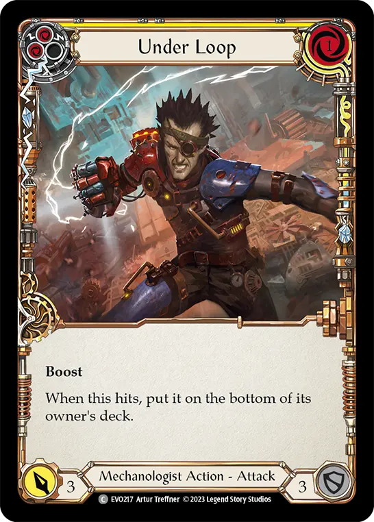 Card: Under Loop (yel)