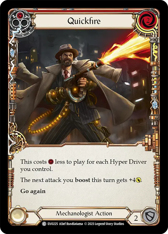 Card: Quickfire (red)