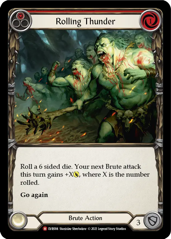 Card: Rolling Thunder (red)