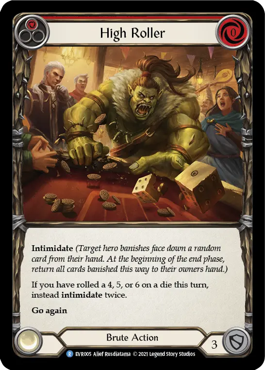 Card: High Roller (red)